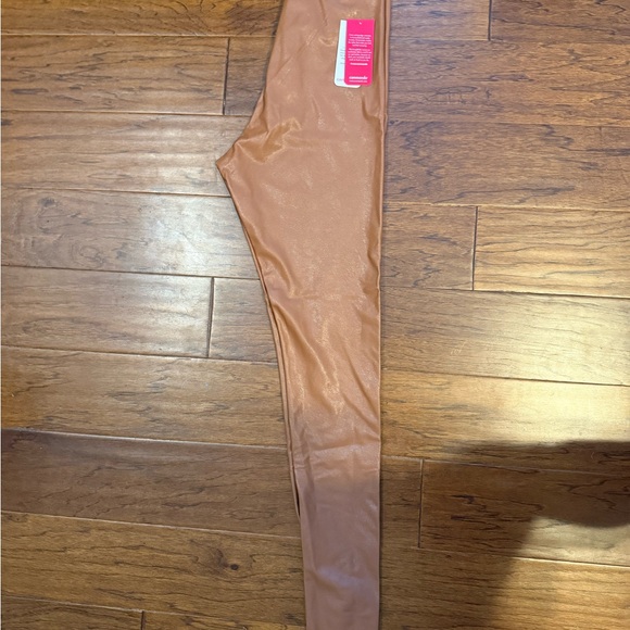 Commando Faux Leather Leggings - Cocoa size Medium - Picture 3 of 4